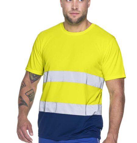 T-shirt Mark The Helper Hi-Vis