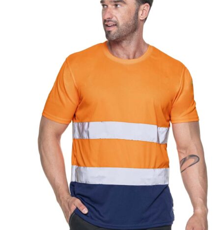 T-shirt Mark The Helper Hi-Vis Duo
