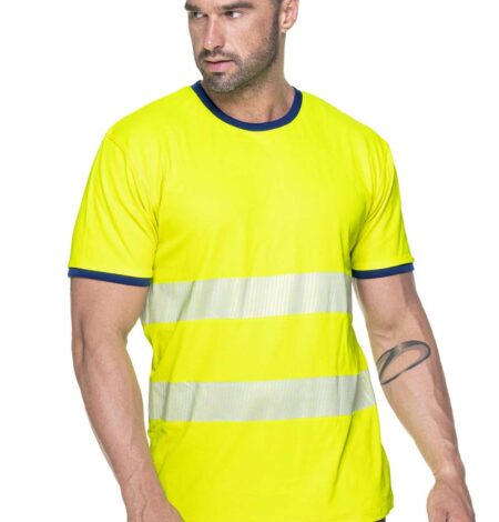 T-shirt Mark The Helper Hi-Vis Print