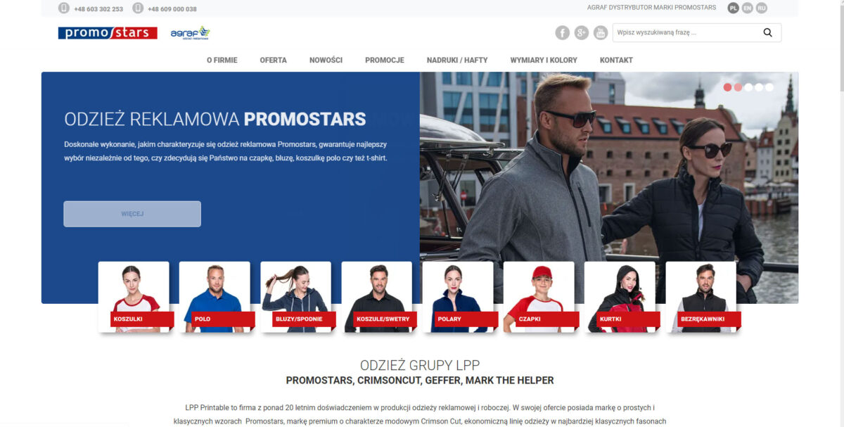 Nowy promostars.pl